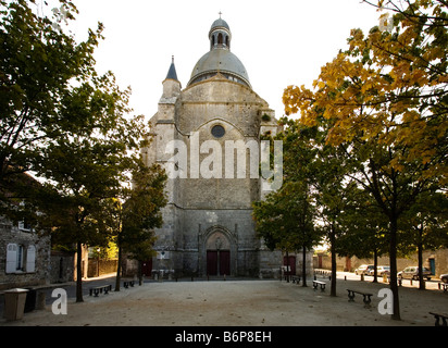Collegiale Saint-Quiriace Kirche, Provins, Frankreich Stockfoto