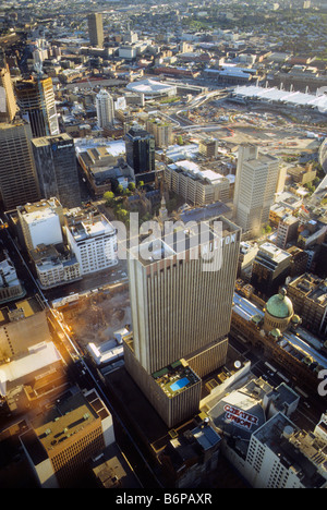 Innenstadt von Sydney, Australien von Sydney-Turm am Centrepoint gesehen Stockfoto