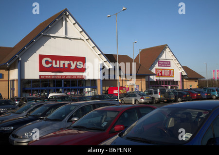 PC World Supermarkt Copdock Ipswich Suffolk England Stockfoto