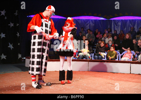 Zirkus Chapiteau Moskau Russland Stockfoto