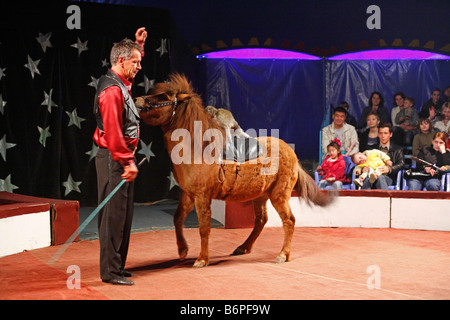 Zirkus Chapiteau Moskau Russland Stockfoto