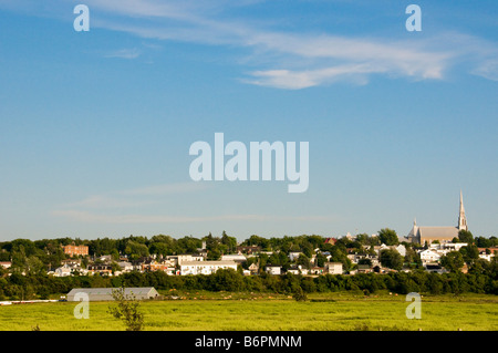 Stadt Rivière du Loup Bas saint Laurent Quebec, Kanada Stockfoto