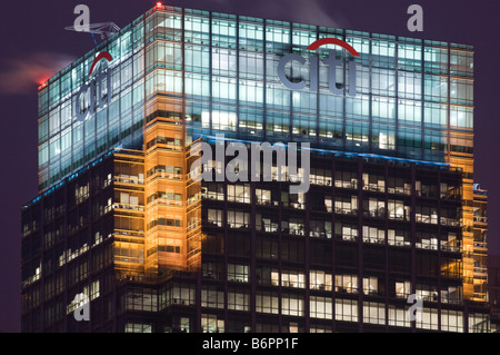 25 Canada Square - Citi Centre - Canary Wharf - London Stockfoto