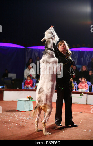 Zirkus Chapiteau Moskau Russland Stockfoto