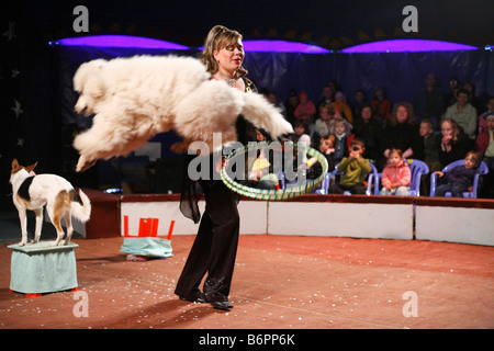 Zirkus Chapiteau Moskau Russland Stockfoto