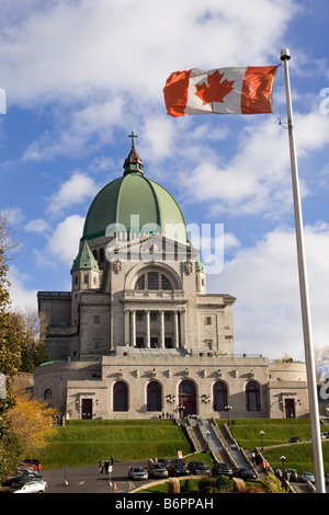 St.-Josephs Oratorium von Mont-Royal Stockfoto