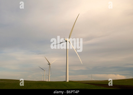 Shiloh Windkraft-Projekt in der Nähe von Rio Vista Kalifornien Vereinigte Staaten Stockfoto