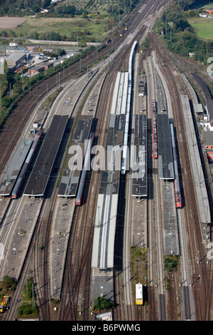 Hamm Bahnhof, Mitteldeutschland Stockfoto