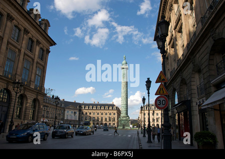Platz Vendome, Paris, Frankreich, Europa Stockfoto