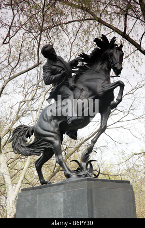 Reiterstatue von Jose Marti (1853-1895) Stockfoto