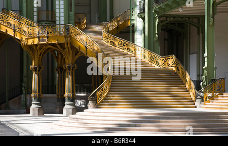 Paris, Grand Palais Innen Treppe Zur Empore Stockfoto