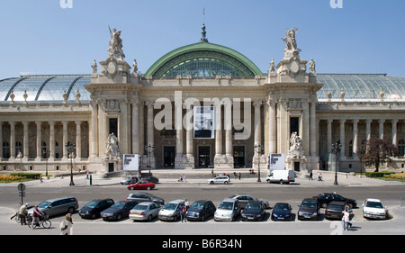 Paris, Grand Palais, Hauptfassade Stockfoto