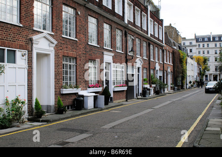 Stanhope Mews Ostlondon South Kensington SW7 Stockfoto