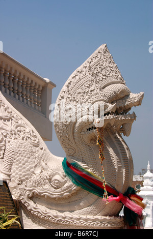 Wasserspeier Wat Suan Dok Tempel Chiang Mai Thailand Stockfoto