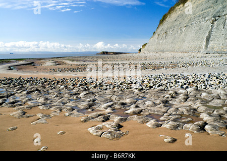 St Mary s gut Bucht in der Nähe von Penarth Vale von Glamorgan-Süd-Wales Stockfoto