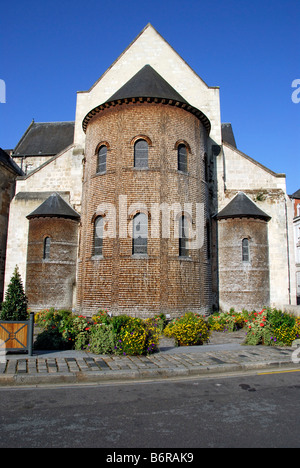 Abtei von Notre Dame, Bernay, Eure, Normandie, Frankreich Stockfoto