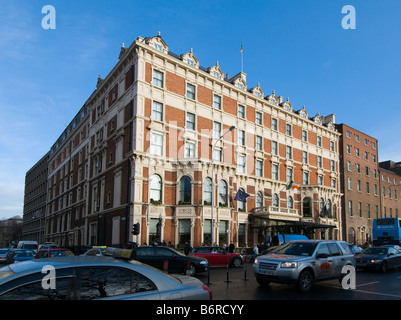 Das luxuriöse Shelbourne Hotel St Stephen s Green Dublin Irland Stockfoto