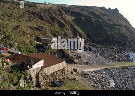 Priester Cove, Cape Cornwall, Cornwall Stockfoto