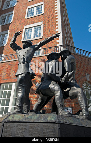 Feuerwehr National Memorial London Stockfoto