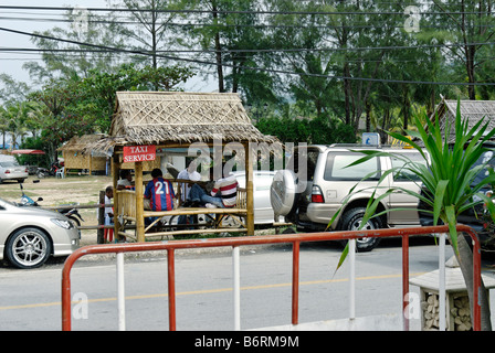 Kamala Bay Taxi-Station Phuket Insel Thailand Stockfoto