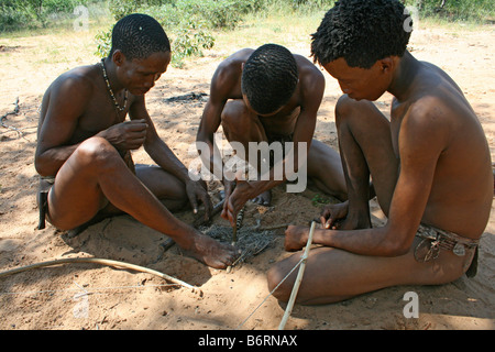 San Start Feuer Stockfoto