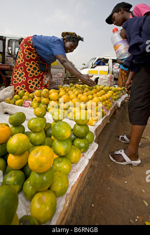 Kangemi Markt Nairobi Kenia Afrika Stockfoto