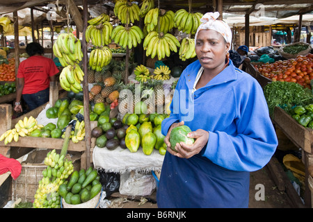 Kangemi Markt, Nairobi, Kenia Afrika Stockfoto