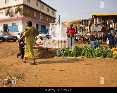 Kangemi Markt Nairobi Kenia Afrika Stockfoto