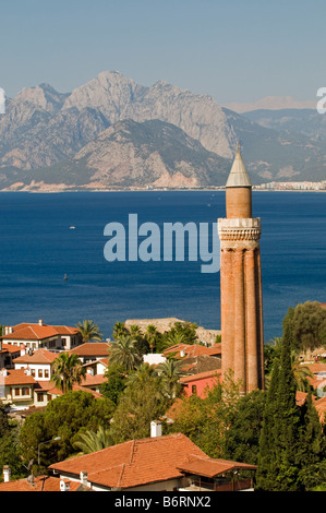 (Gerillt) Yivli Minarett Antalya Türkei Stockfoto