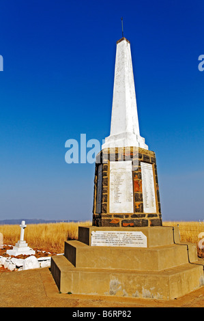 Ehemalige Schlachtfeld im Anglo-Boer Krieg, Spionkop, Kwazulu-Natal, Südafrika, Afrika Stockfoto