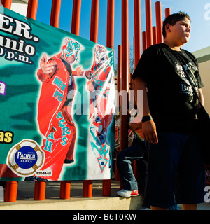 städtischen Jugend mexikanischen Mexiko Jüngling Teenager teen Stockfoto