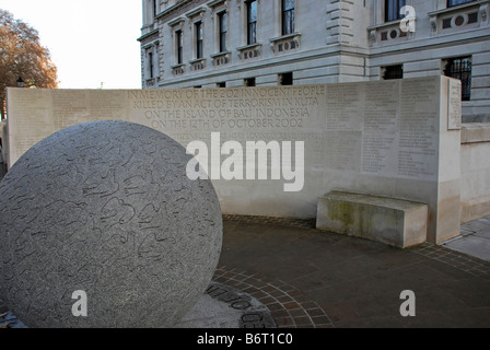 Bali-Terrorist Attack Memorial London Stockfoto