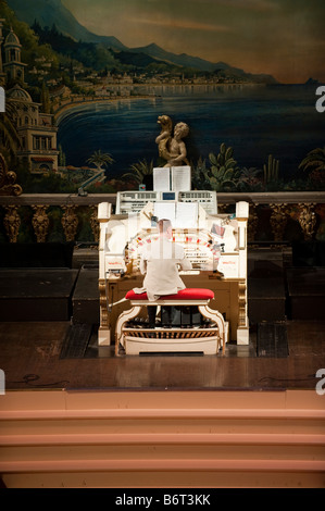 Die Wurlitzer Orgel im Blackpool Tower ballroom Stockfoto