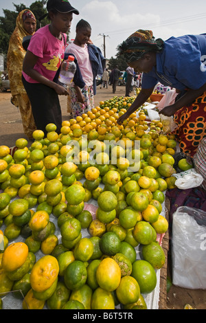 Kangemi Markt Nairobi Kenia Afrika Stockfoto