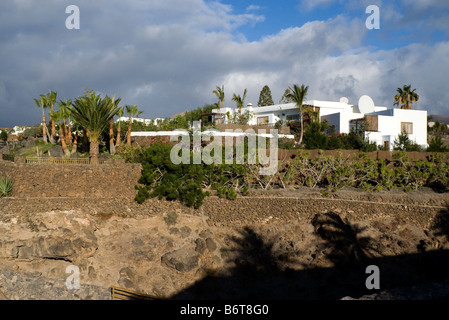 Villa Puerto del Carmen-Lanzarote-Kanarische Inseln-Spanien Stockfoto