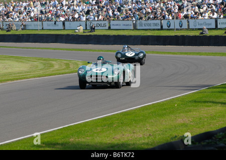 Beim Goodwood Revival meeting September 2008 Aston Martin DBR1 2992cc 1959 Wolfgang Friedrichs Stockfoto