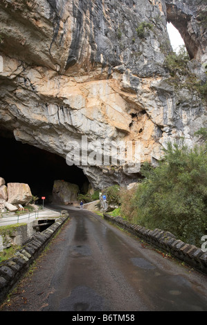 Straße durch Grand Arch Jenolan Caves Blue Mountains New South Wales Australien Stockfoto