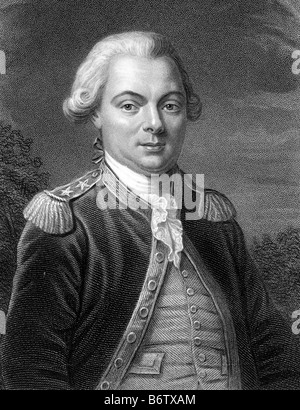 JEAN-FRANCOIS DE GALAUP, Graf von La Perousse, französische Marine Explorer 1741-1788 Stockfoto