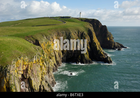 Mull of Galloway, gespielt am südlichsten Punkt, Rhins of Galloway, Dumfries & Galloway, Schottland Stockfoto