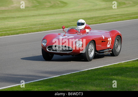 Beim Goodwood Revival meeting September 2008 Maserati 300 s 1955 2991cc Tony Smith Stockfoto