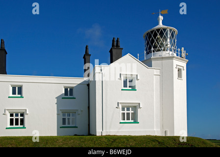 der Leuchtturm am Lizard Point, Cornwall, England, uk Stockfoto