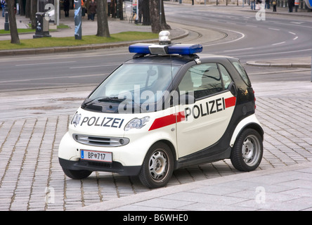 Polizeiauto, Wien, Österreich Stockfoto