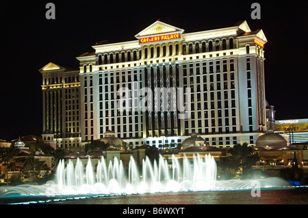 USA, Nevada, Las Vegas. Caesars Palace Hotel Casino auf dem Strip Stockfoto