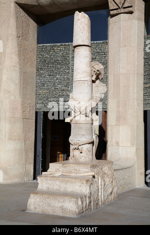 Gaudis La Sagrada Familia Barcelona Spanien. Stockfoto