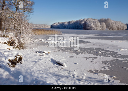 Liepnitzsee, Wandlitz, Barnim, Brandenburg, Deutschland Stockfoto