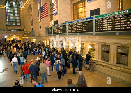 Innenraum des Grand Central Terminal in Midtown Manhattan New York City New York USA Stockfoto