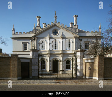 Gotische Villa Regents Park Stockfoto