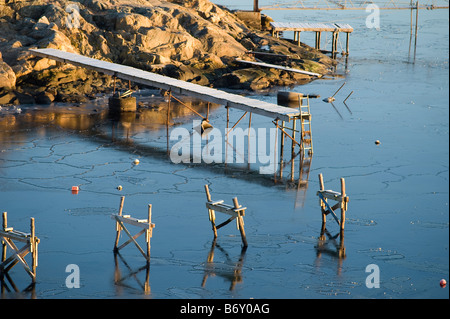 Küste, Halbinsel Onsala, Schweden Stockfoto