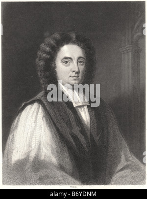 George Berkeley (12. März 1685 – 14. Januar 1753), auch bekannt als Bischof Berkeley, war ein irischer Philosoph. Stockfoto
