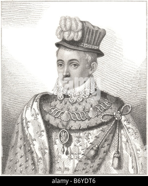 Henry Stuart, 1. Herzog von Albany (7 Dezember 1545 – 10 Februar 1567) Lord Darnley King Consort von Schottland Stockfoto